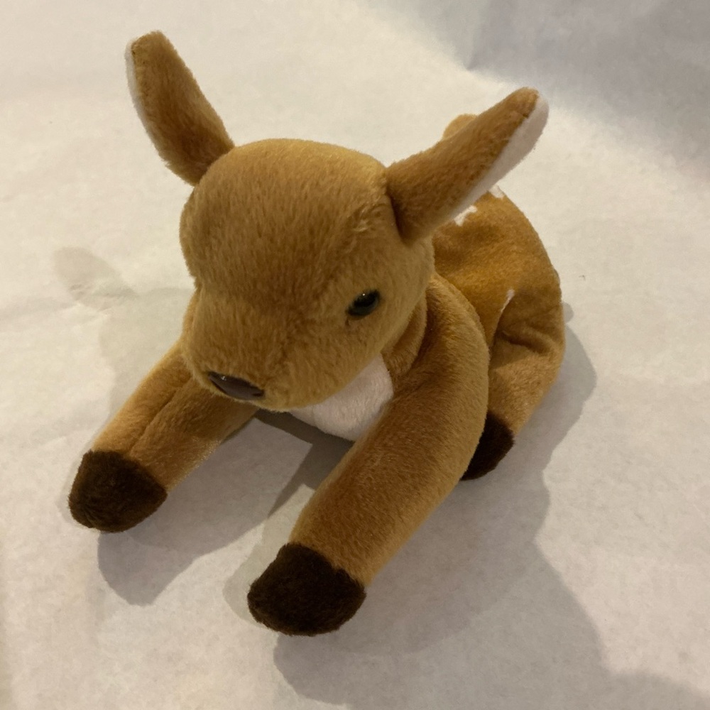 Rare & retired Whisper the deer Beanie Baby! Cheaper than other sellers-1997